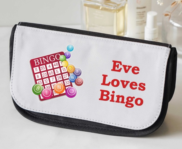 Personalised Bingo Pencil Case